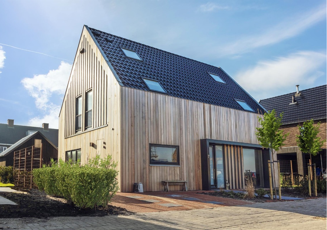 Entree met een unieke eigentijdse uitstraling | Bouwbedrijf Postma